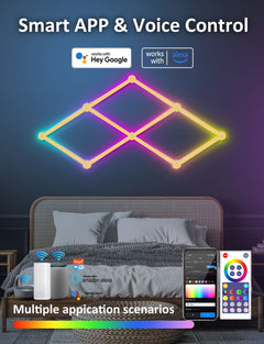 USB powered modular touch light installation
