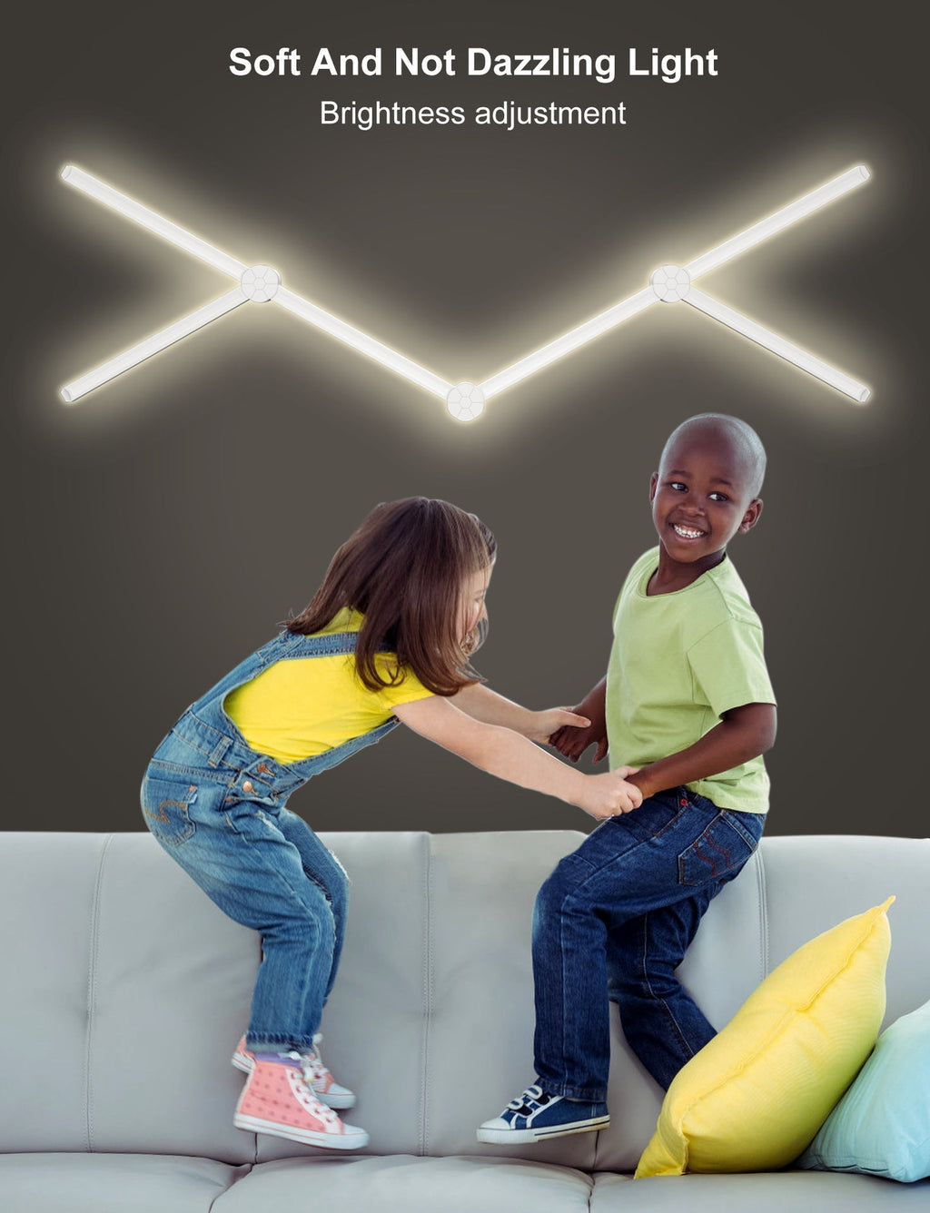 smart app enabled LED touch light panel