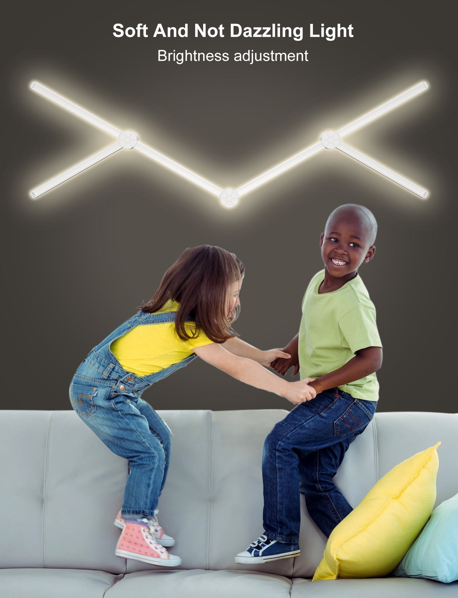 smart app enabled LED touch light panel