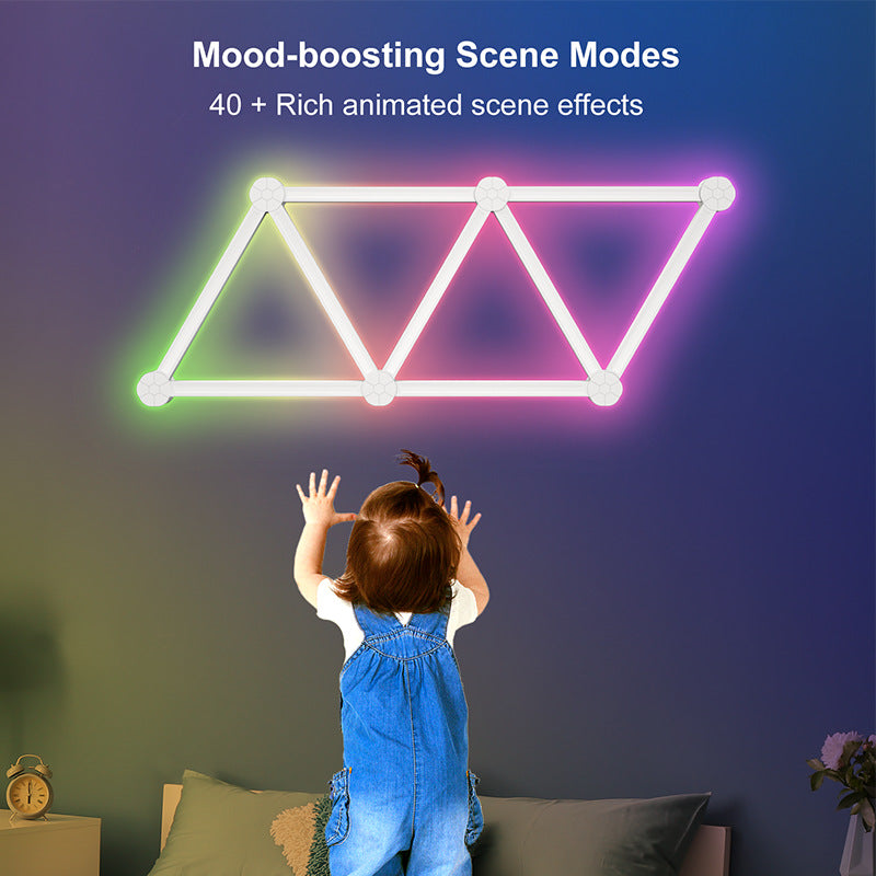 smart app enabled LED touch light panel