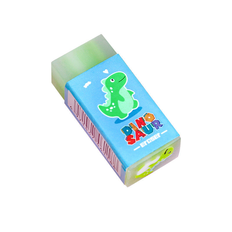 Cute cartoon dinosaur eraser yellow