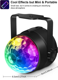 detailed view of remote control for disco ball