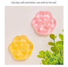 Vibrant Jelly Cat Paw Stress Reliever