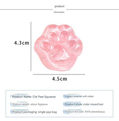 Jelly Cat Paw Stress Management Tool