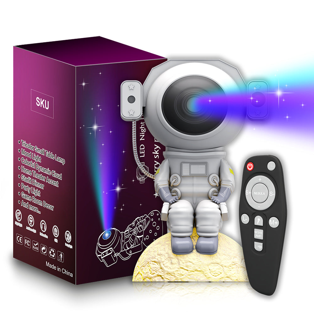 Night light ambiance with star projector