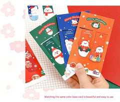 A collection of cute holiday magnetic bookmarks
