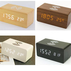 Stylish multifunctional alarm clock