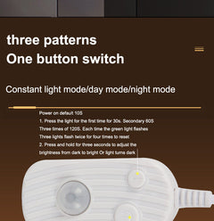 Flexible LED light strip bent around corner product image