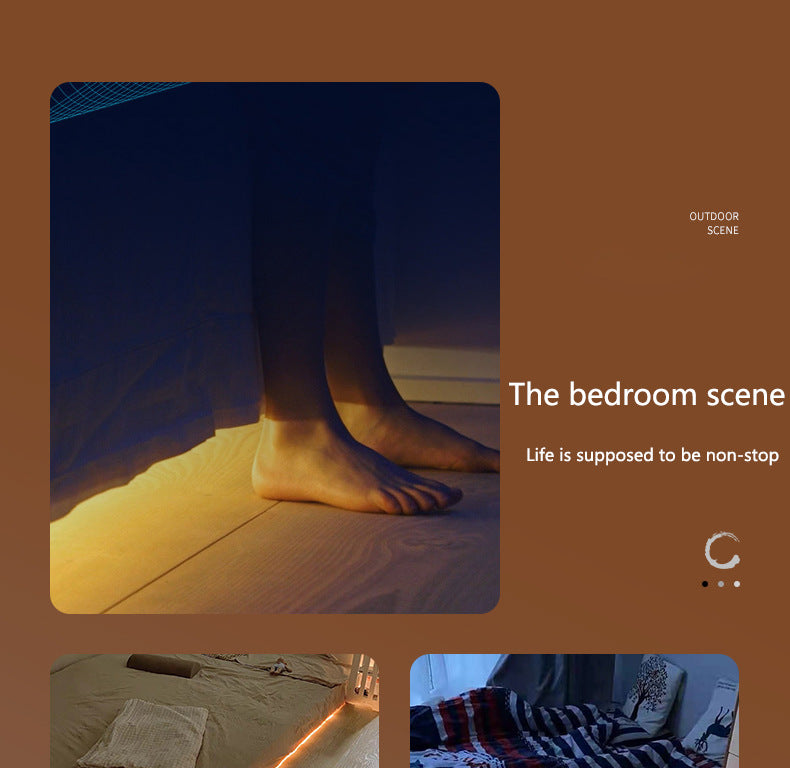 Versatile use case of LED strip in various settings