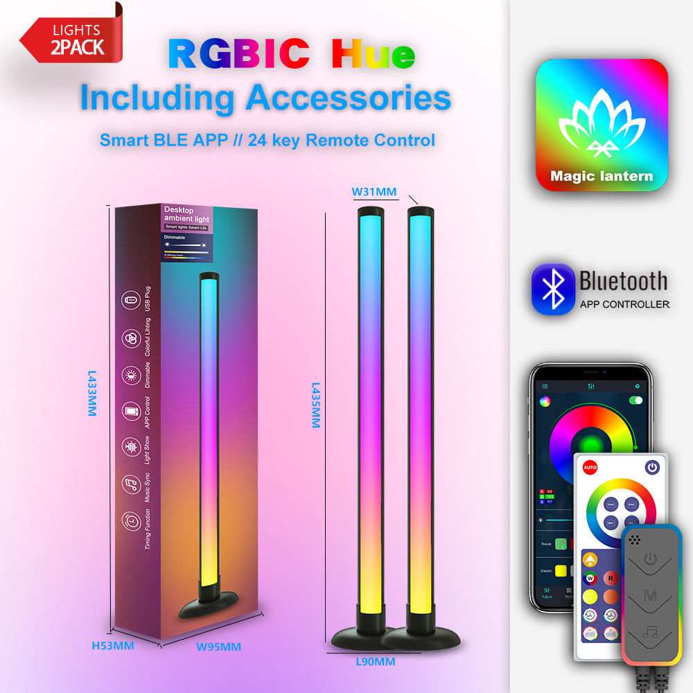 Stylish modern design of a Smart LED Floor Lamp