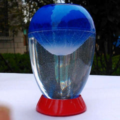 Volcano Eruption Hourglass Red Sand Timer