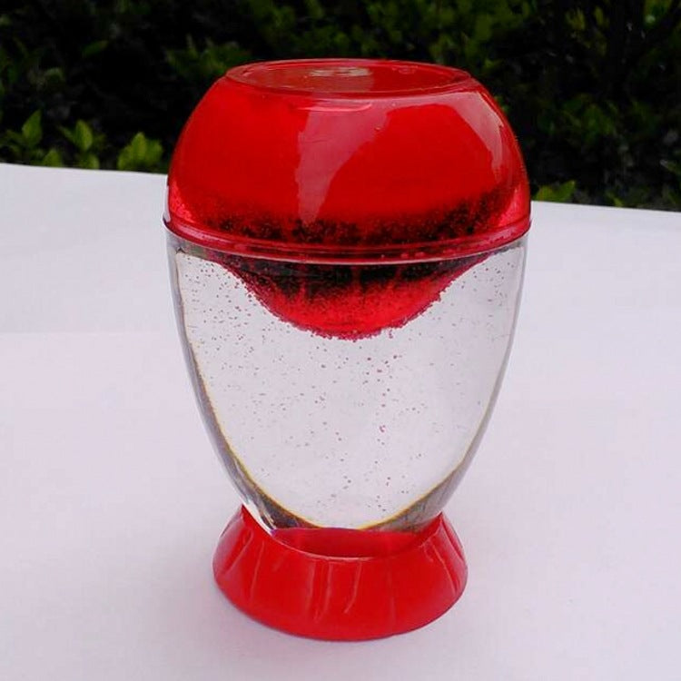 Elegant White Sand Timer in Home Decor