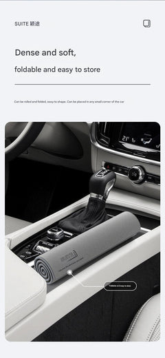 Premium Dual-Sided Microfiber Car Cleaning Towel - Image 3