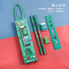 Kids stationery set with various designs