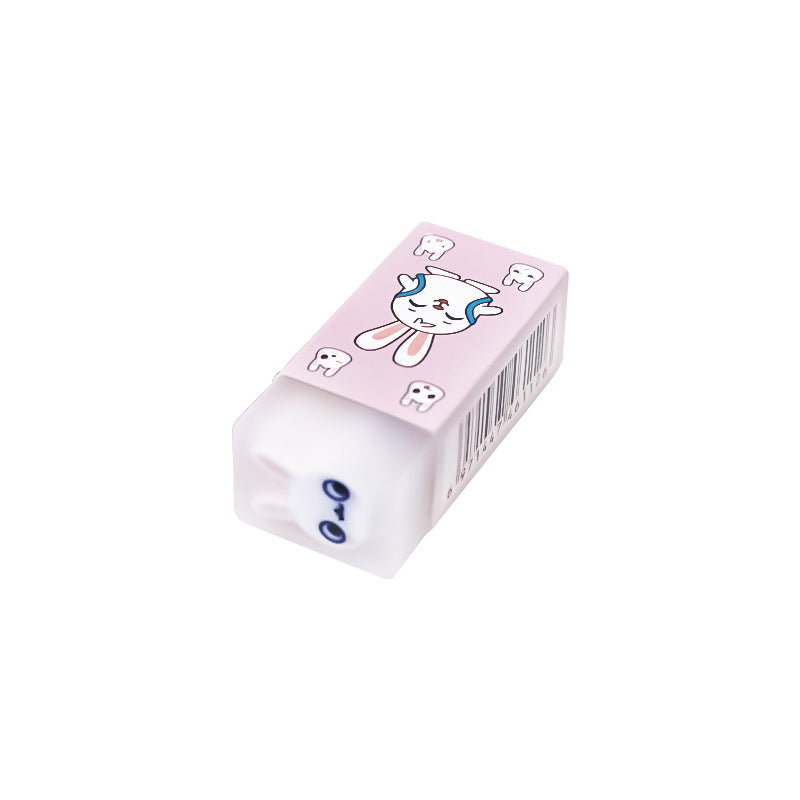 Back view of space theme kid's eraser