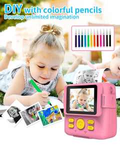 Different colour options for kids camera