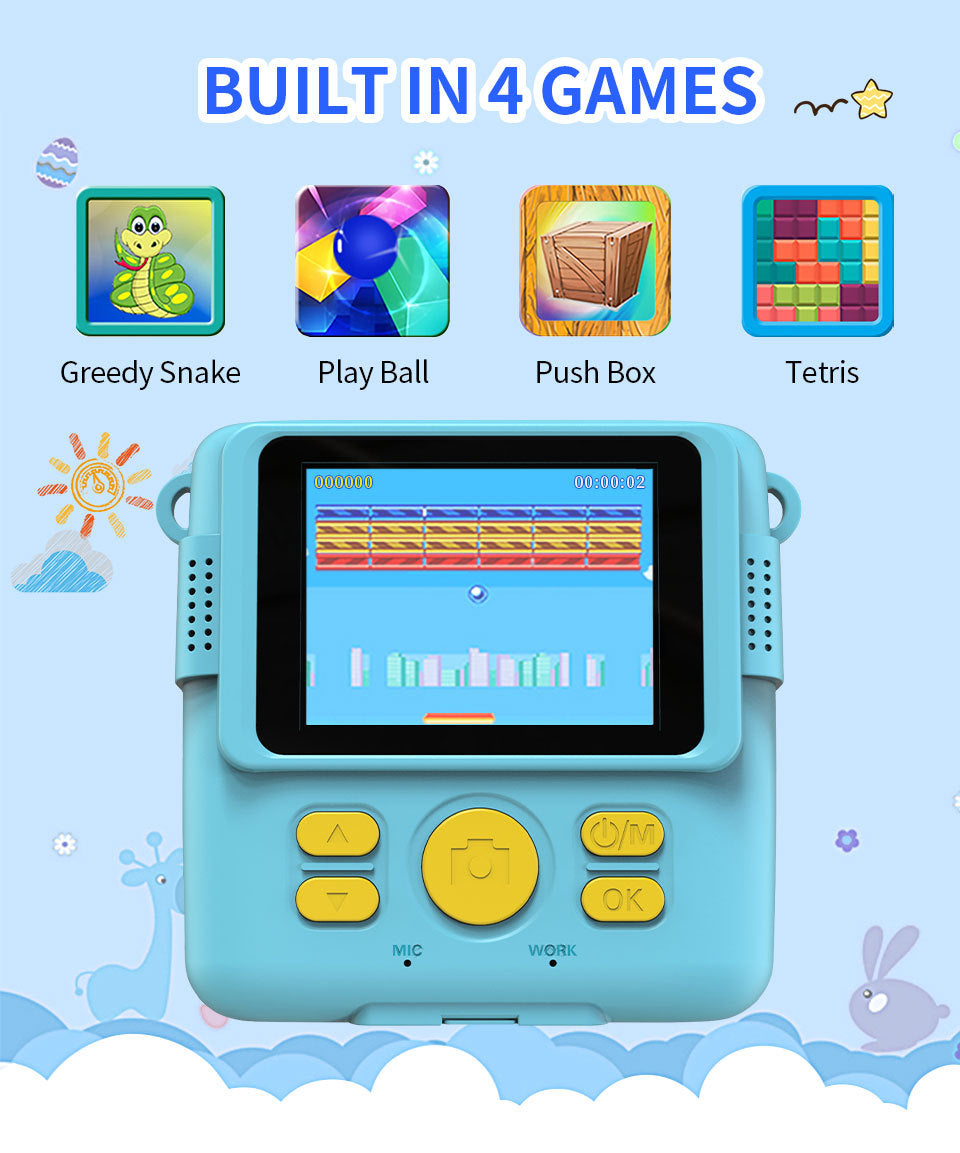 User-friendly camera design for children