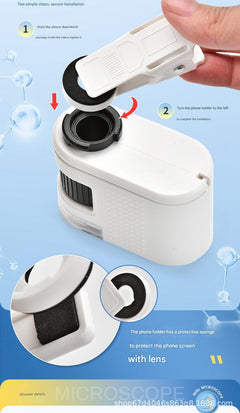 kids microscope with high clarity lens