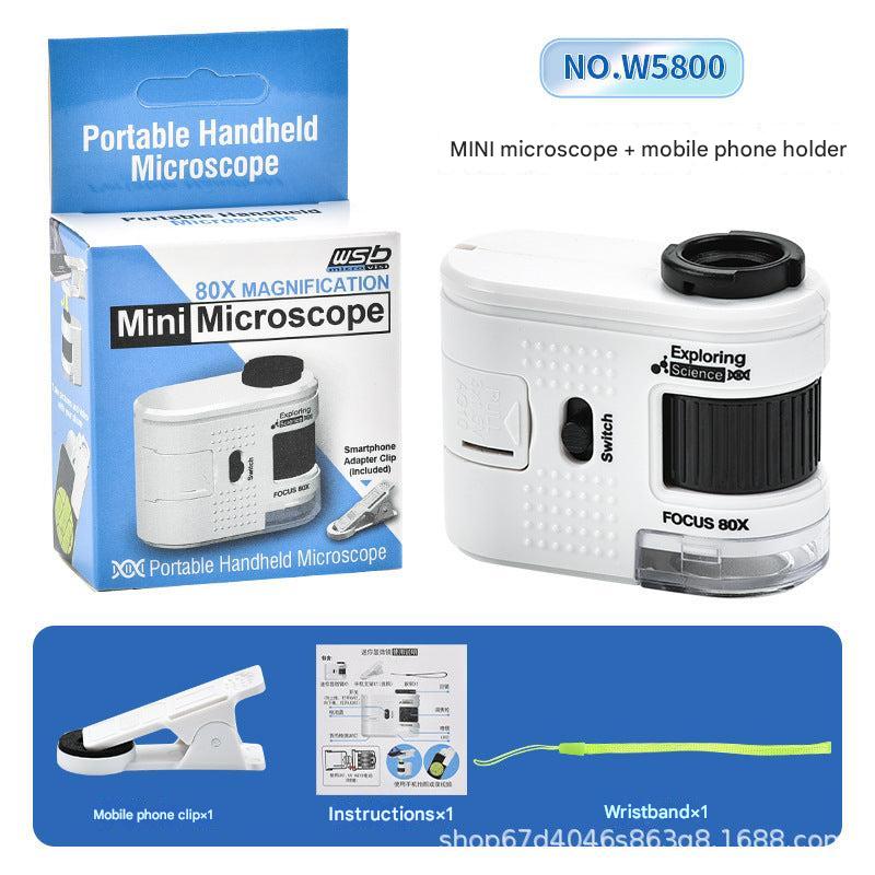 compact microscope suitable for young scientists