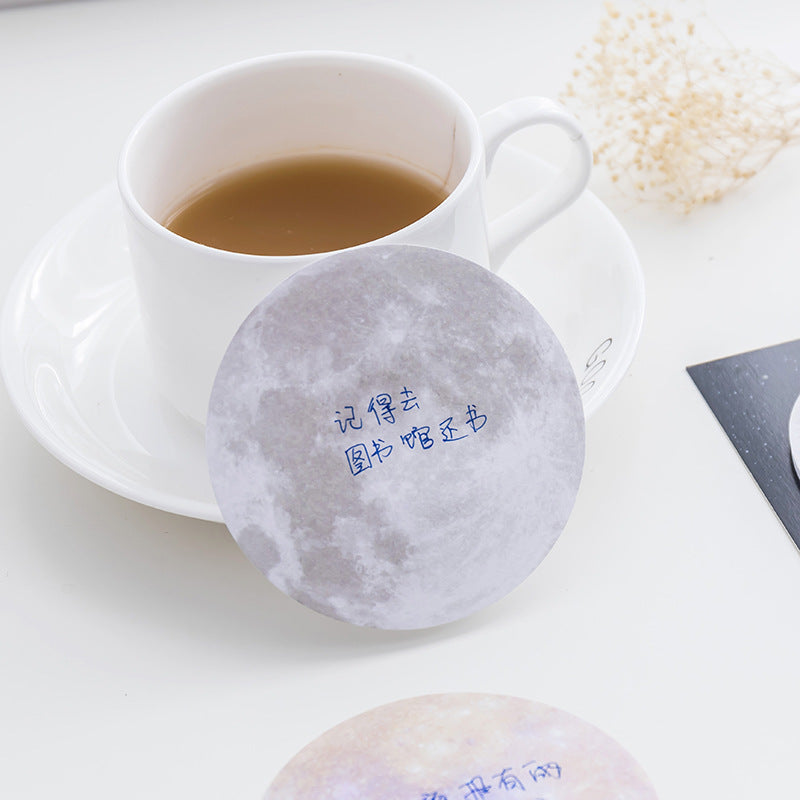Sticky Notes featuring Earth design from Cosmic Series