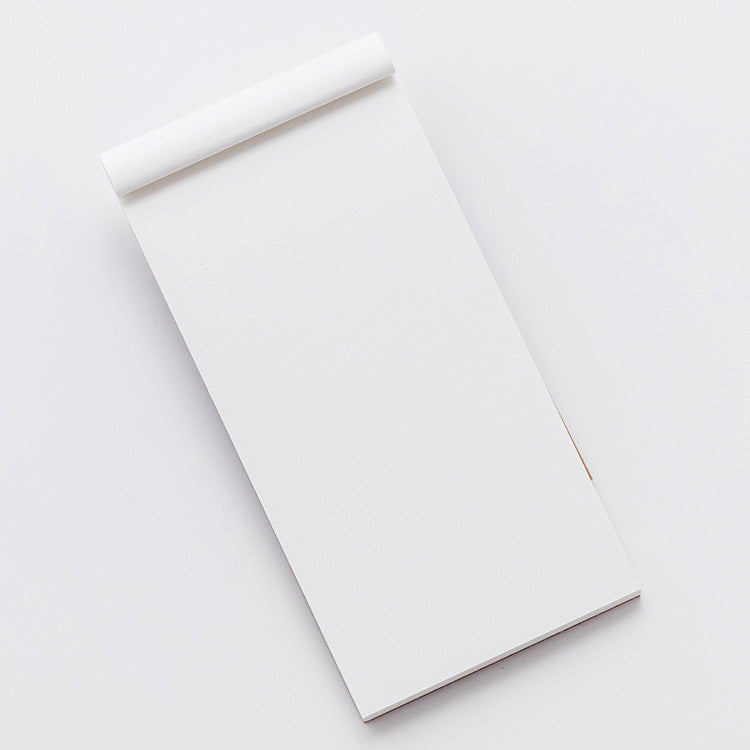 stylish faux leather-covered notepad on desk