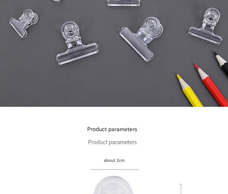 Clear Tail Clip Set in various sizes