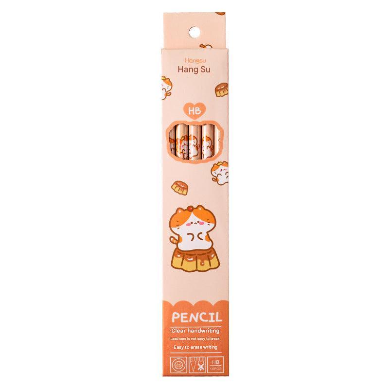 Durable wood pencils for school supplies