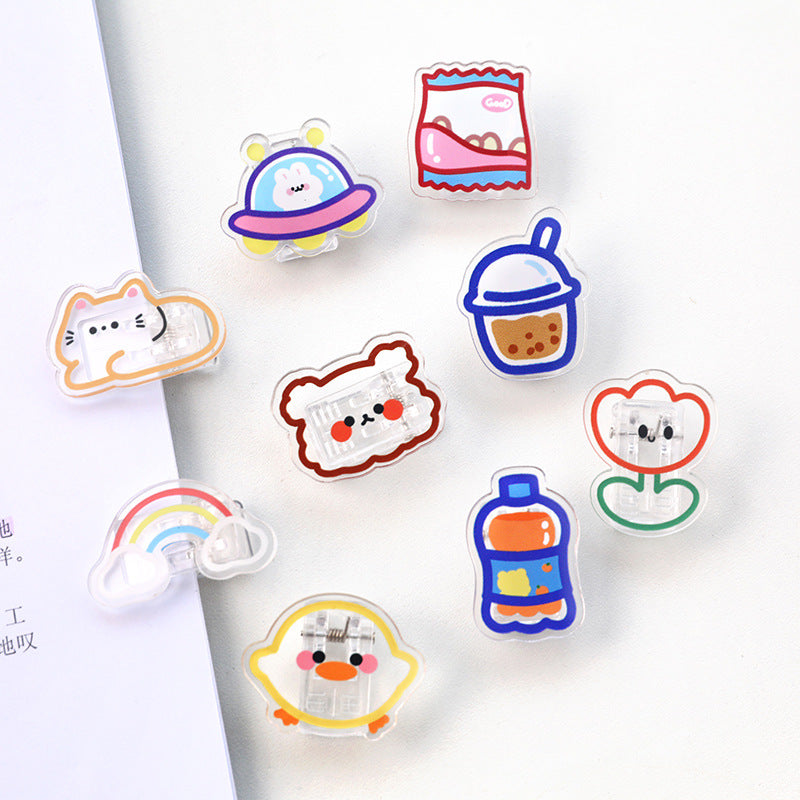 Adorable Awe Bear Acrylic Clip