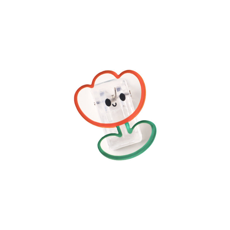 Lazy Cat Design Acrylic Paper Clip