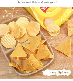variety of round plastic snack clips