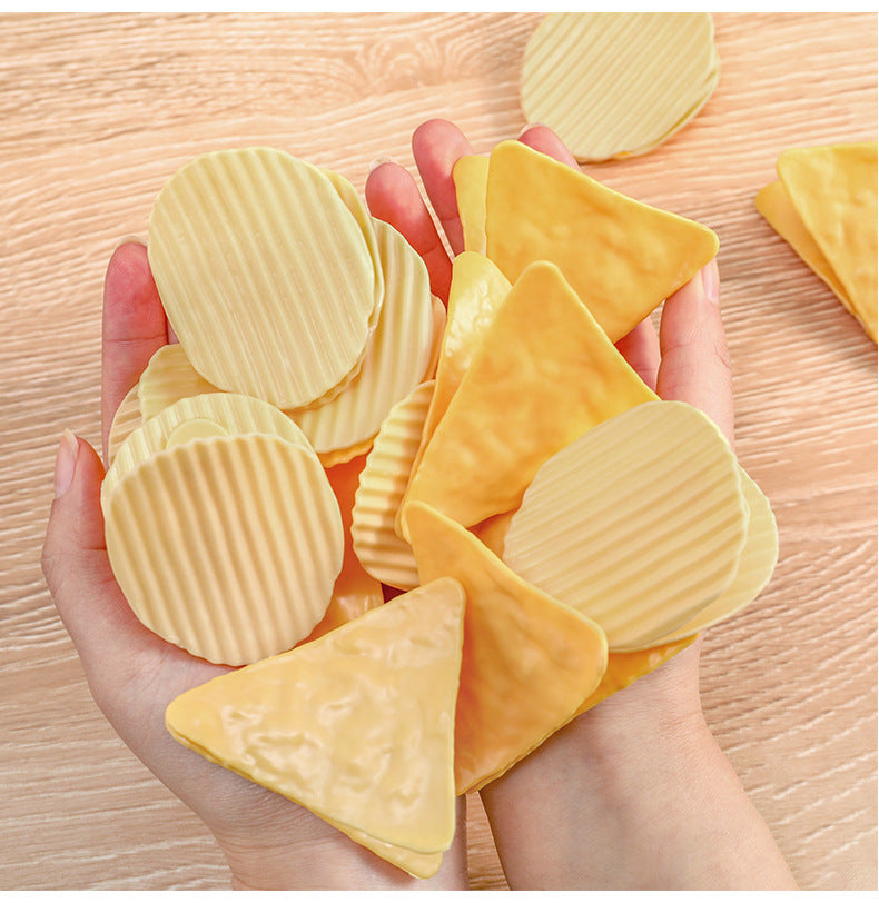 different shapes of snack bag clips