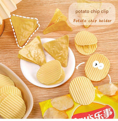 different shapes of snack bag clips