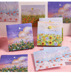 Reusable sticky note pad with adhesive backing 10