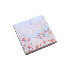 Artistic sticky note pad with rose scent pattern 5