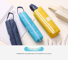 various angles of Oxford cloth pencil case