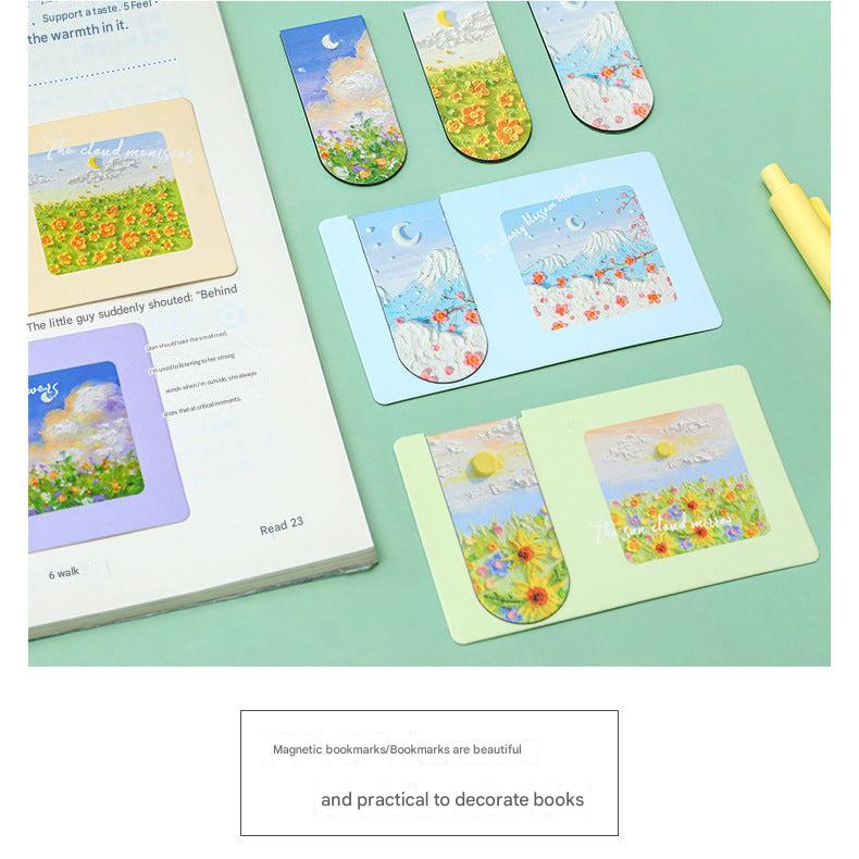 Bookmarks with autumn fruit theme artwork