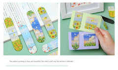 Stylish oil painting bookmark for personal use