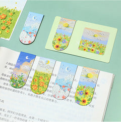 Artistic bookmark for reading and organisation