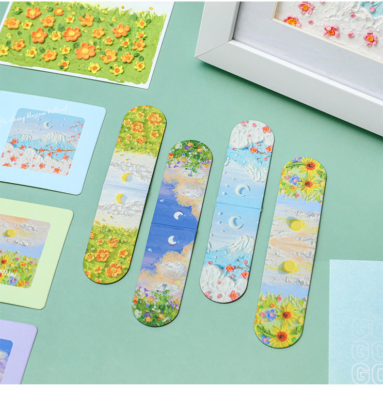 Compact and stylish bookmark for avid readers