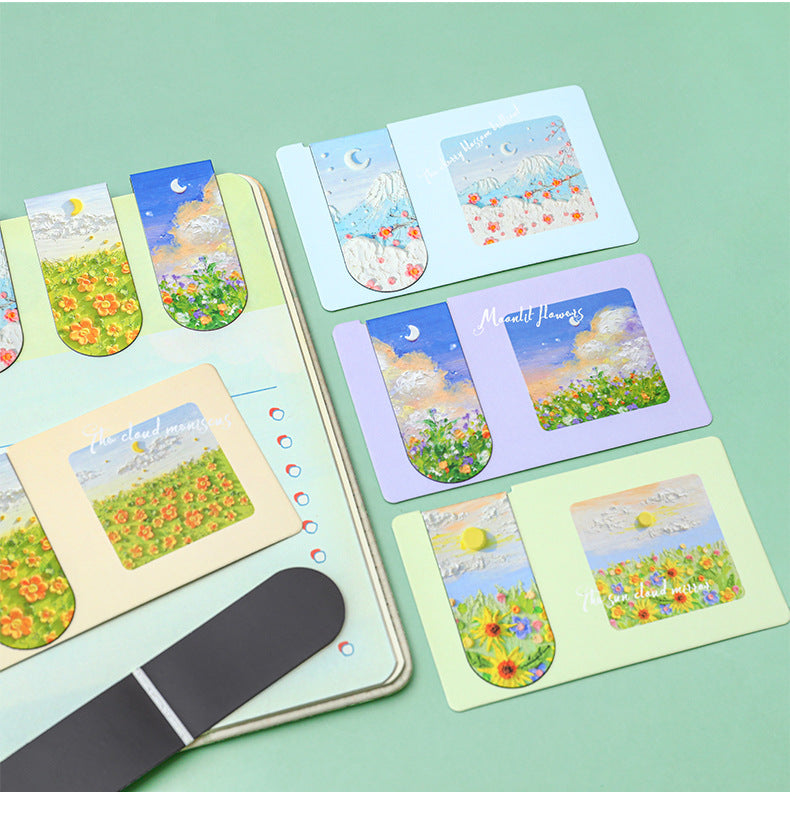 Versatile magnetic bookmark for students and professionals