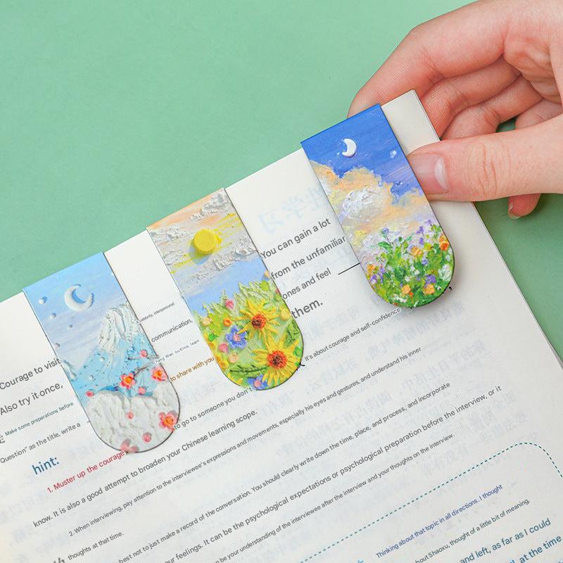 Compact and stylish bookmark for avid readers