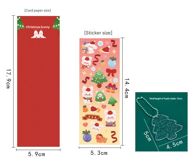 snowman themed sticker for festive decorations