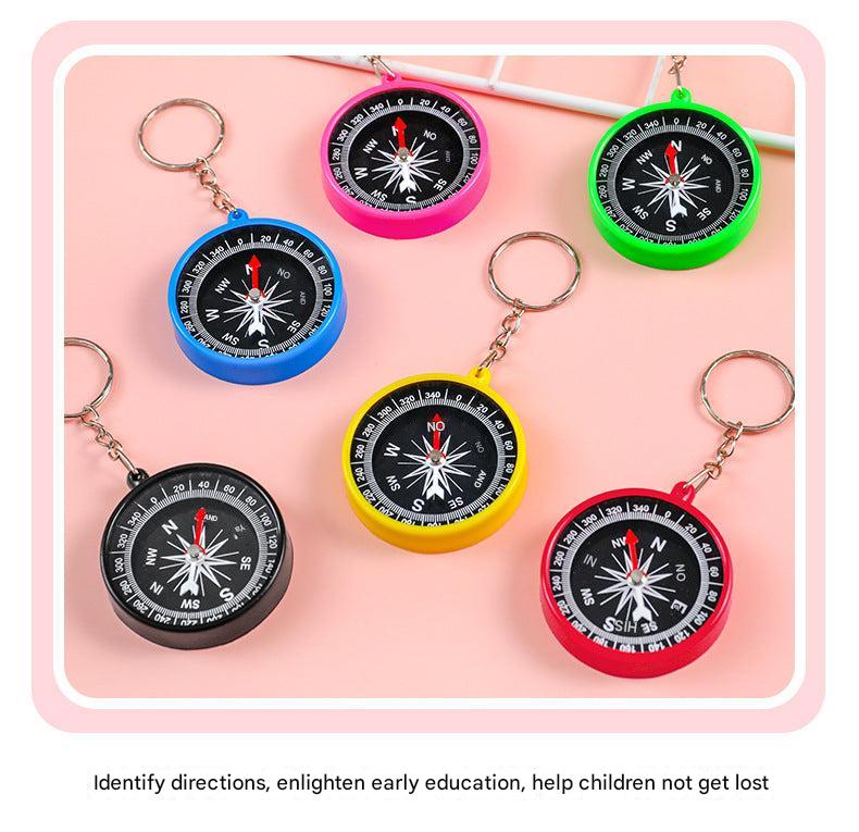 Kids Mini Outdoor Keychain Compass - Image 2