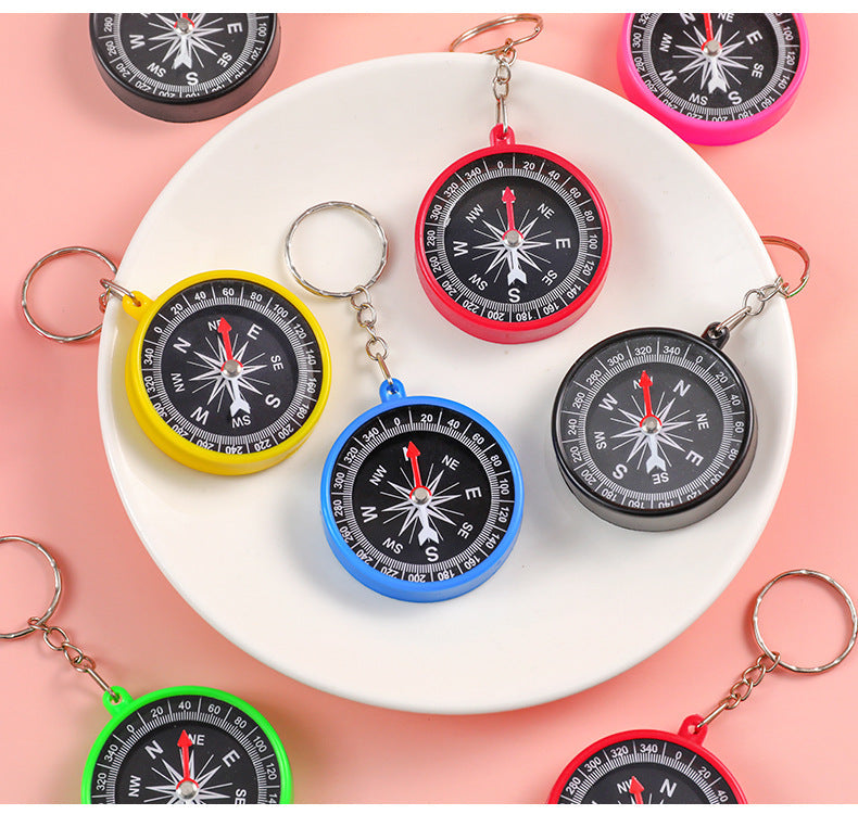 Kids Mini Outdoor Keychain Compass - Image 3