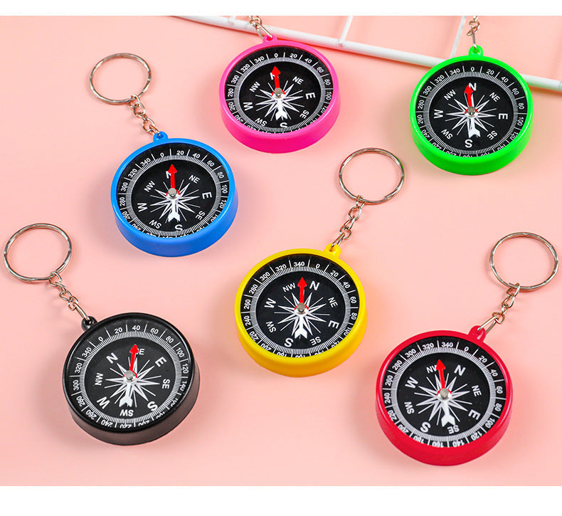 Kids Mini Outdoor Keychain Compass - Image 6
