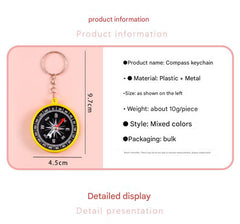 Kids Mini Outdoor Keychain Compass - Image 8