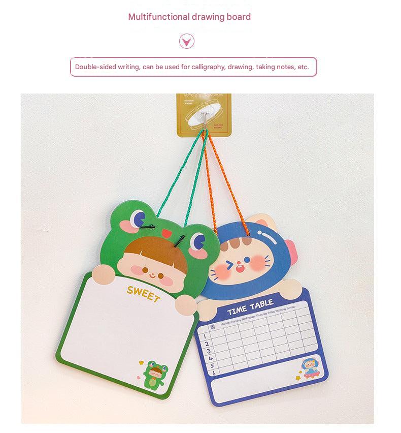 Creative learning with erasable drawing board