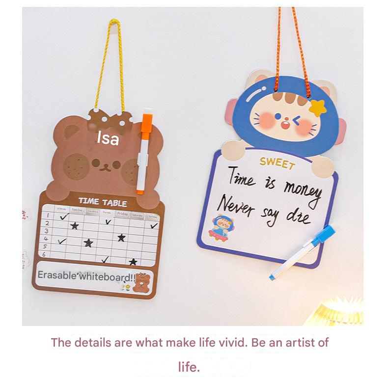 Child engaged in artistic expression with drawing board