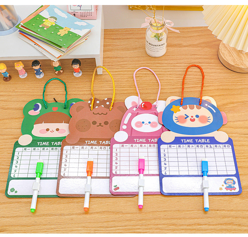 Educational use of kids drawing board