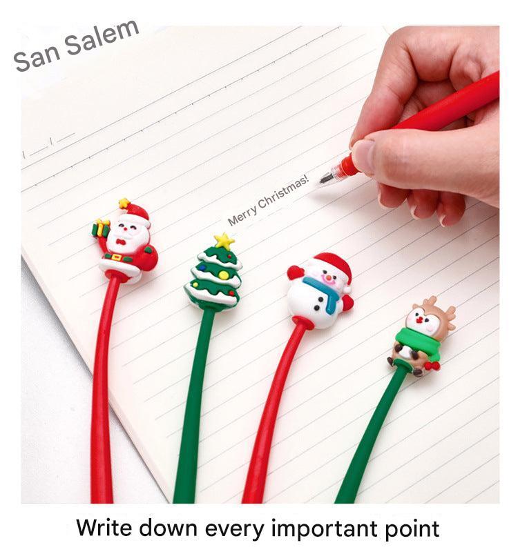 close up of silicone gel pen body